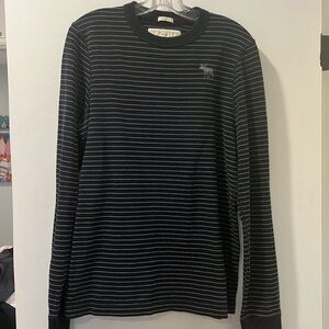 Abercrombie Men’s Long Sleeve Striped Shirt